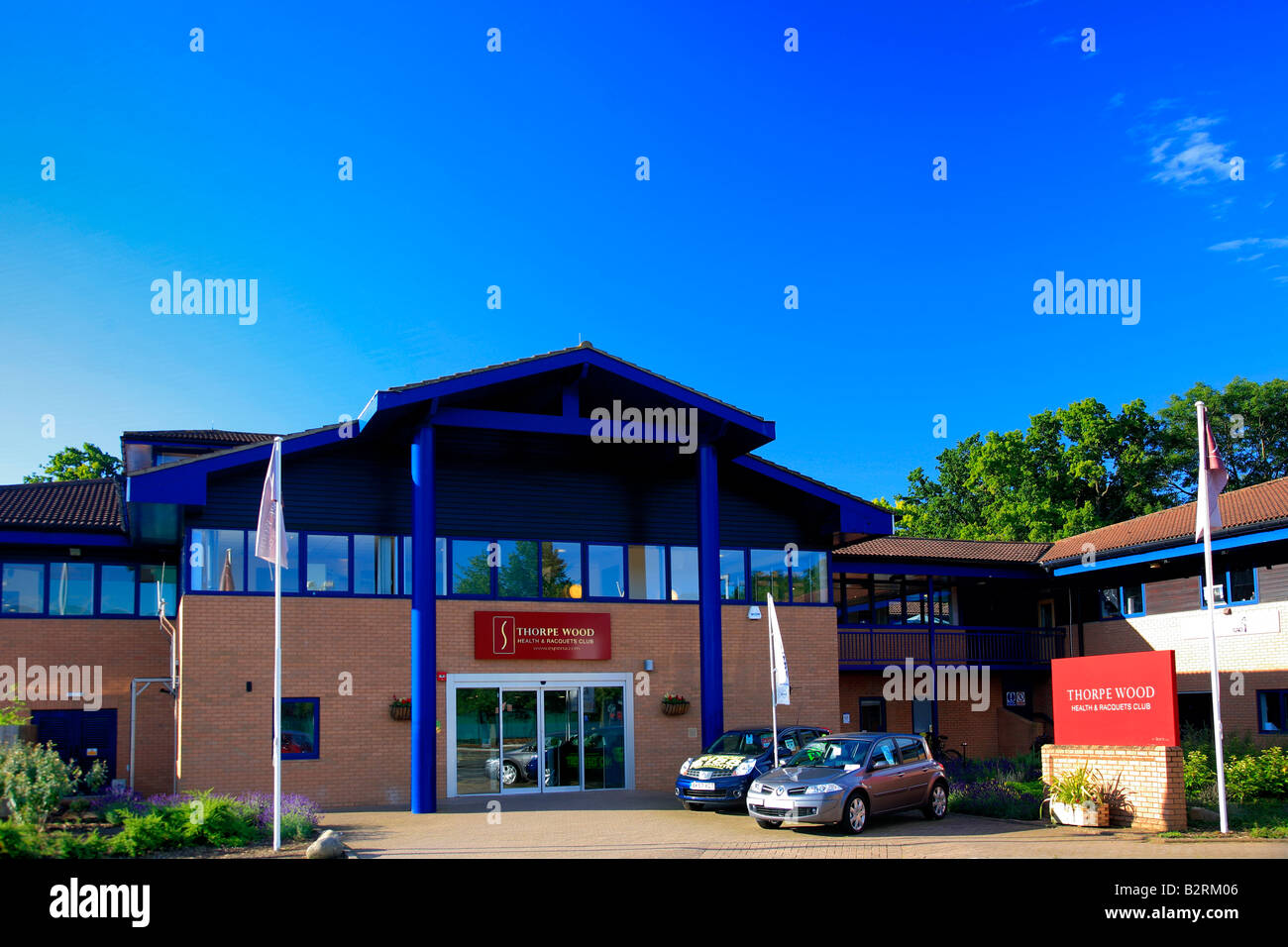 Exterior of the Esporta Spa Gym Peterborough Cambridgeshire England