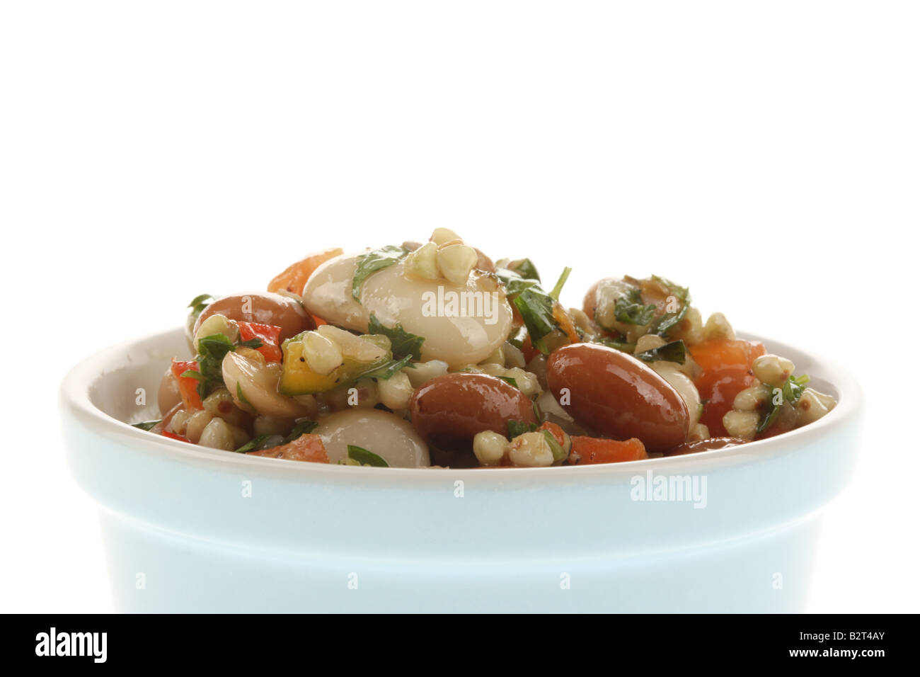 Four Bean Salad Stock Photo