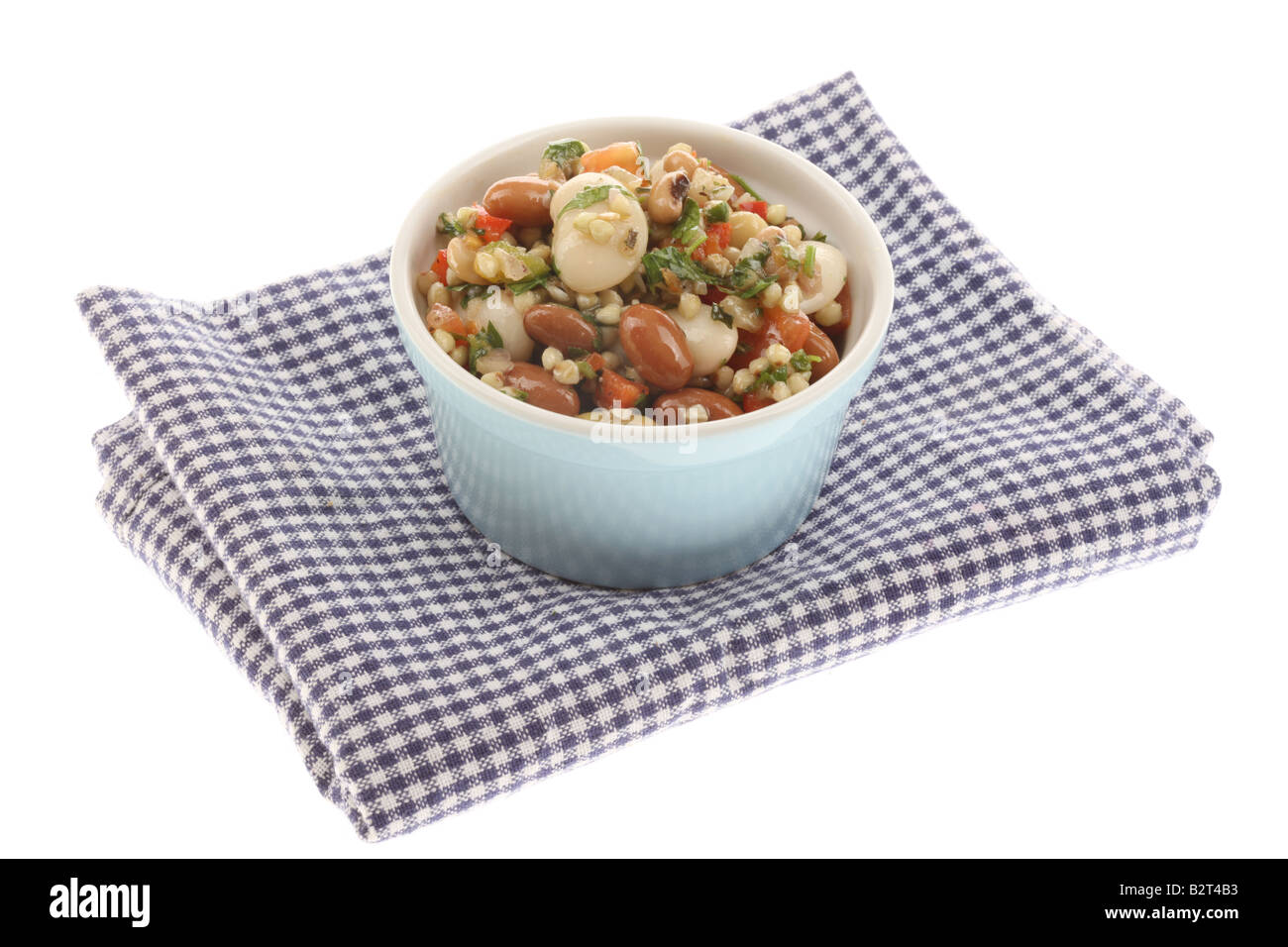 Four Bean Salad Stock Photo