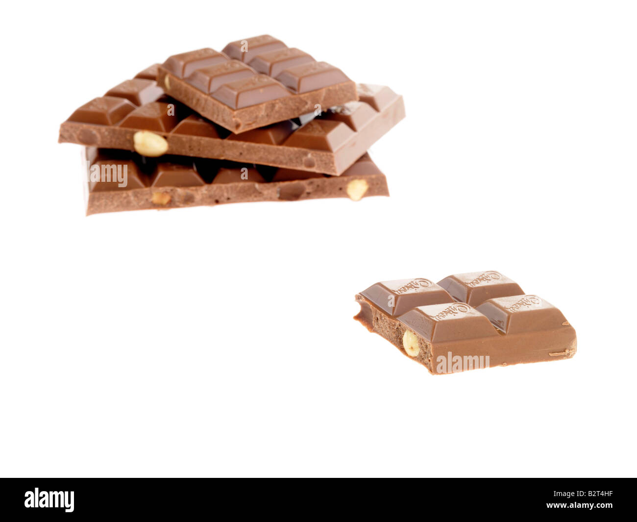 Cadburys Fruit and Nut Chocolate Bar Stock Photo Alamy
