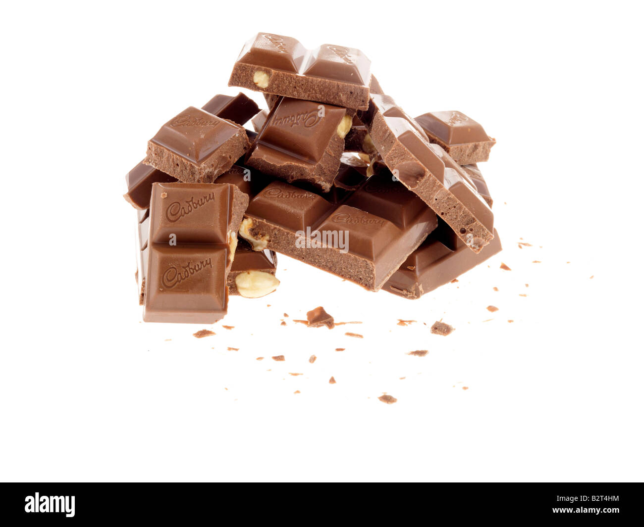 Cadburys Fruit and Nut Chocolate Bar Stock Photo Alamy