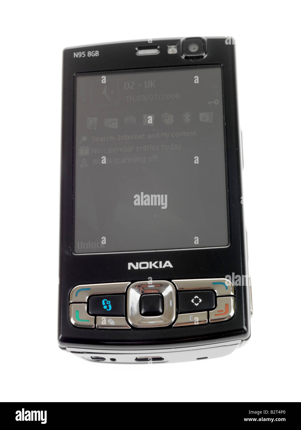 Nokia N95 Mobile Telephone Stock Photo