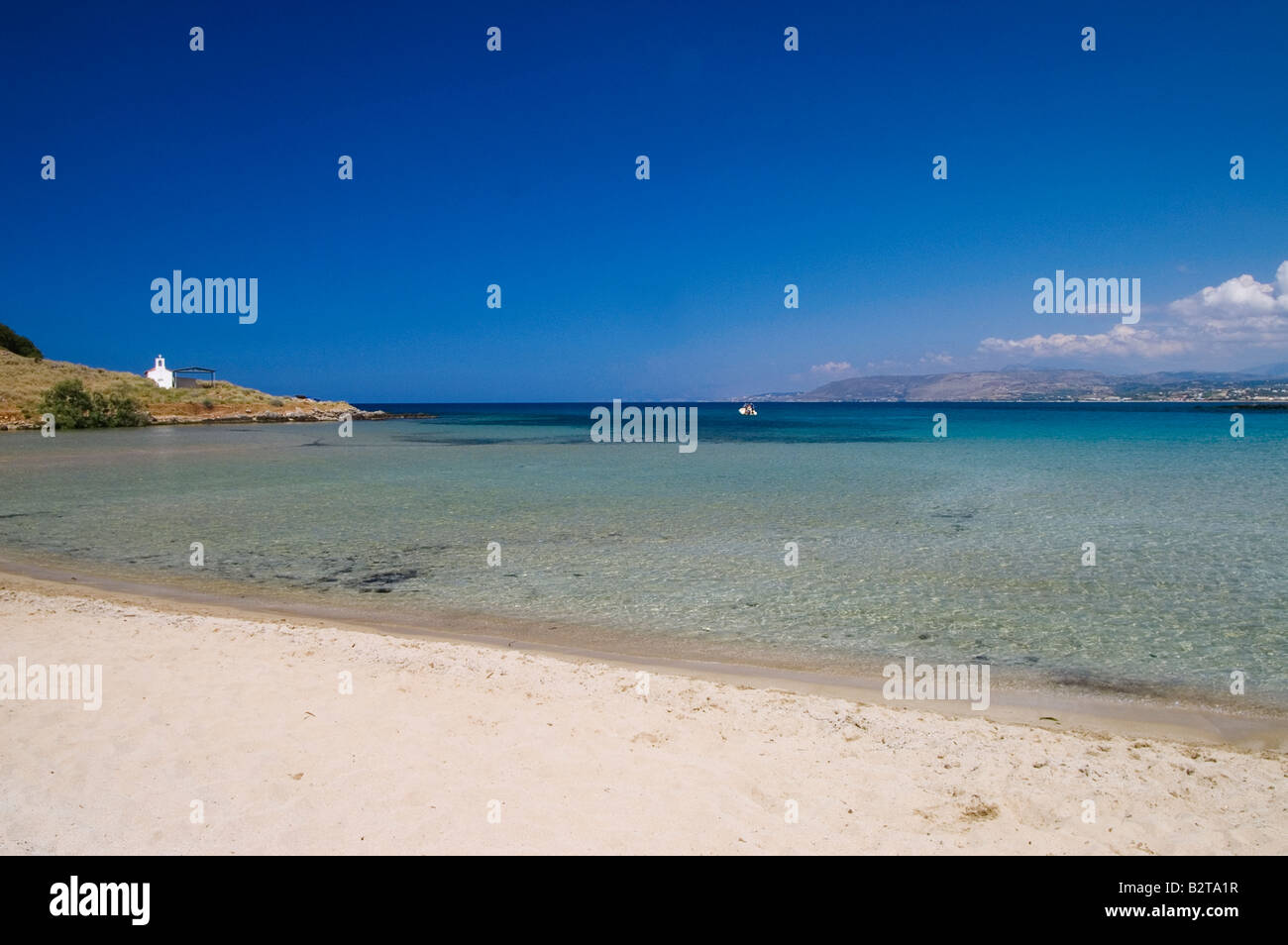 Beach at Crete Stock Photo Alamy