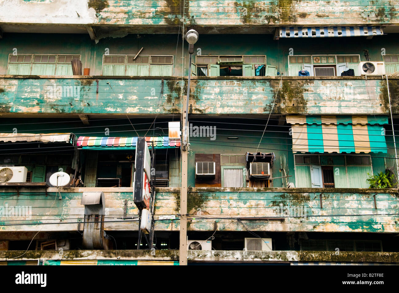 Urban textures from bangkok, Thailand, SE asia Stock Photo