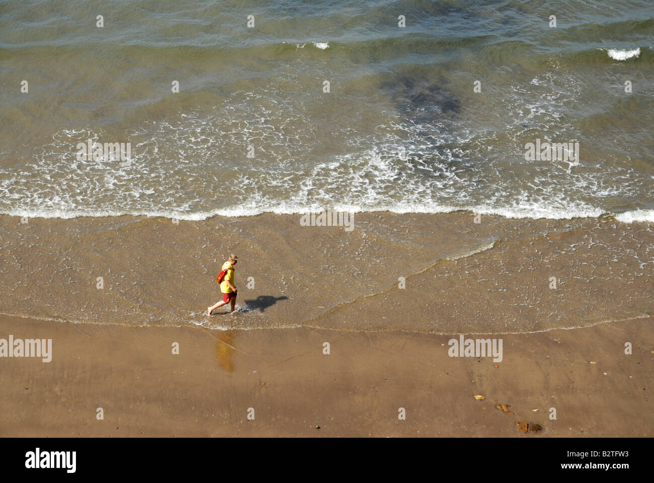 The life guard Stock Photo