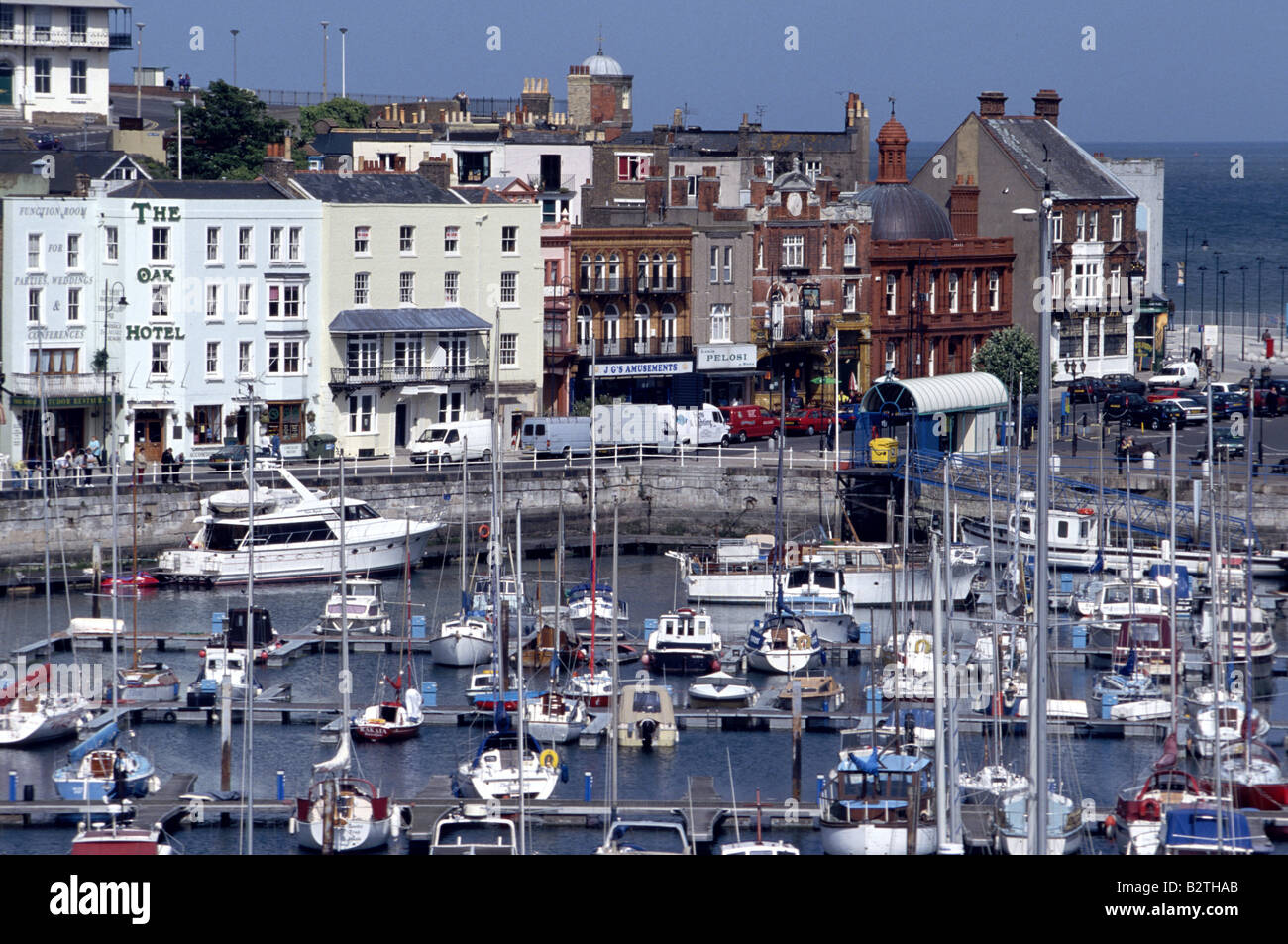 Boats in Ramsgate harbour, Kent, England Stock Photo Alamy