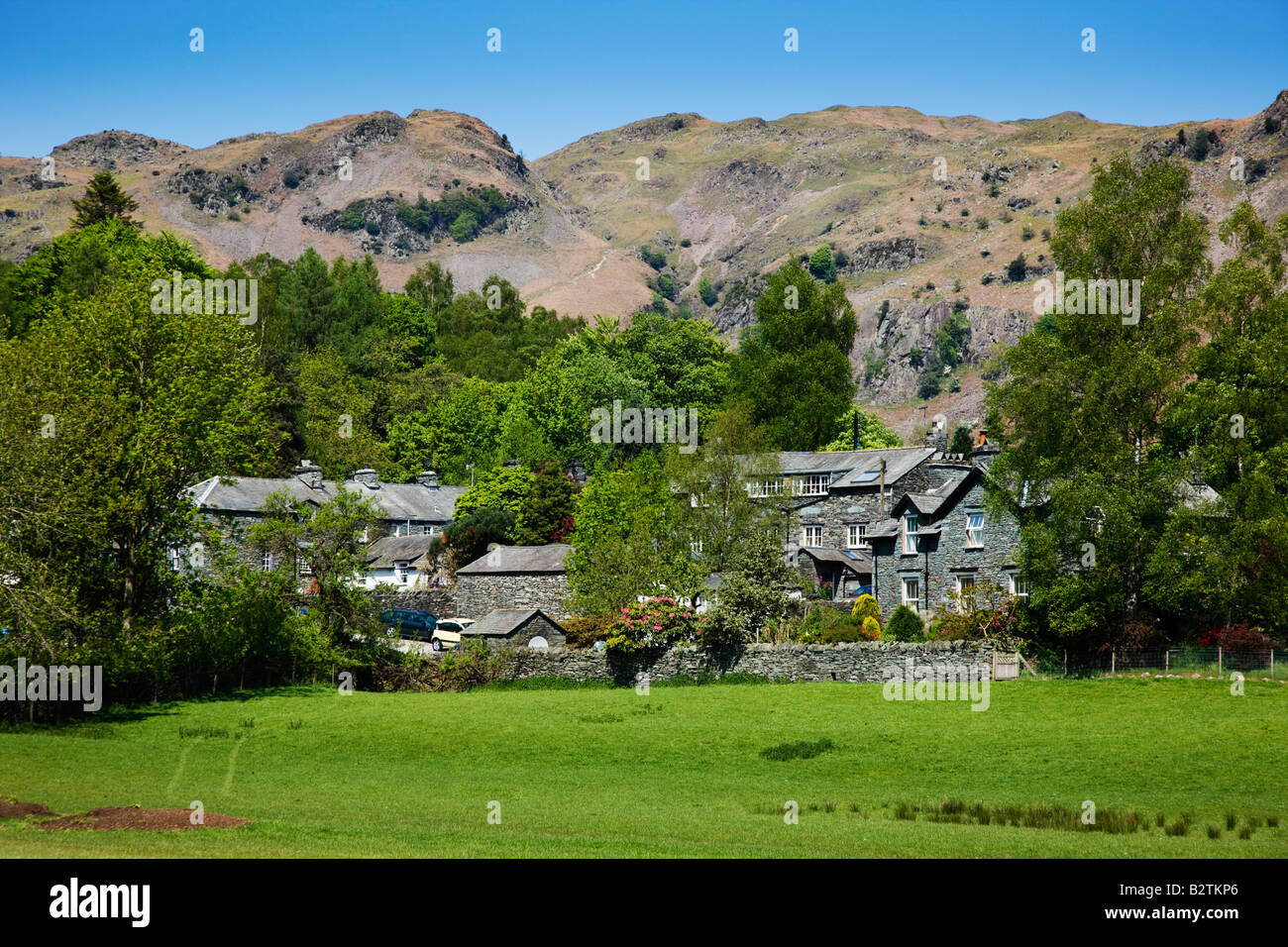 Elterwater Village The Traditional Stone Cottages Houses Of Lakeland ...