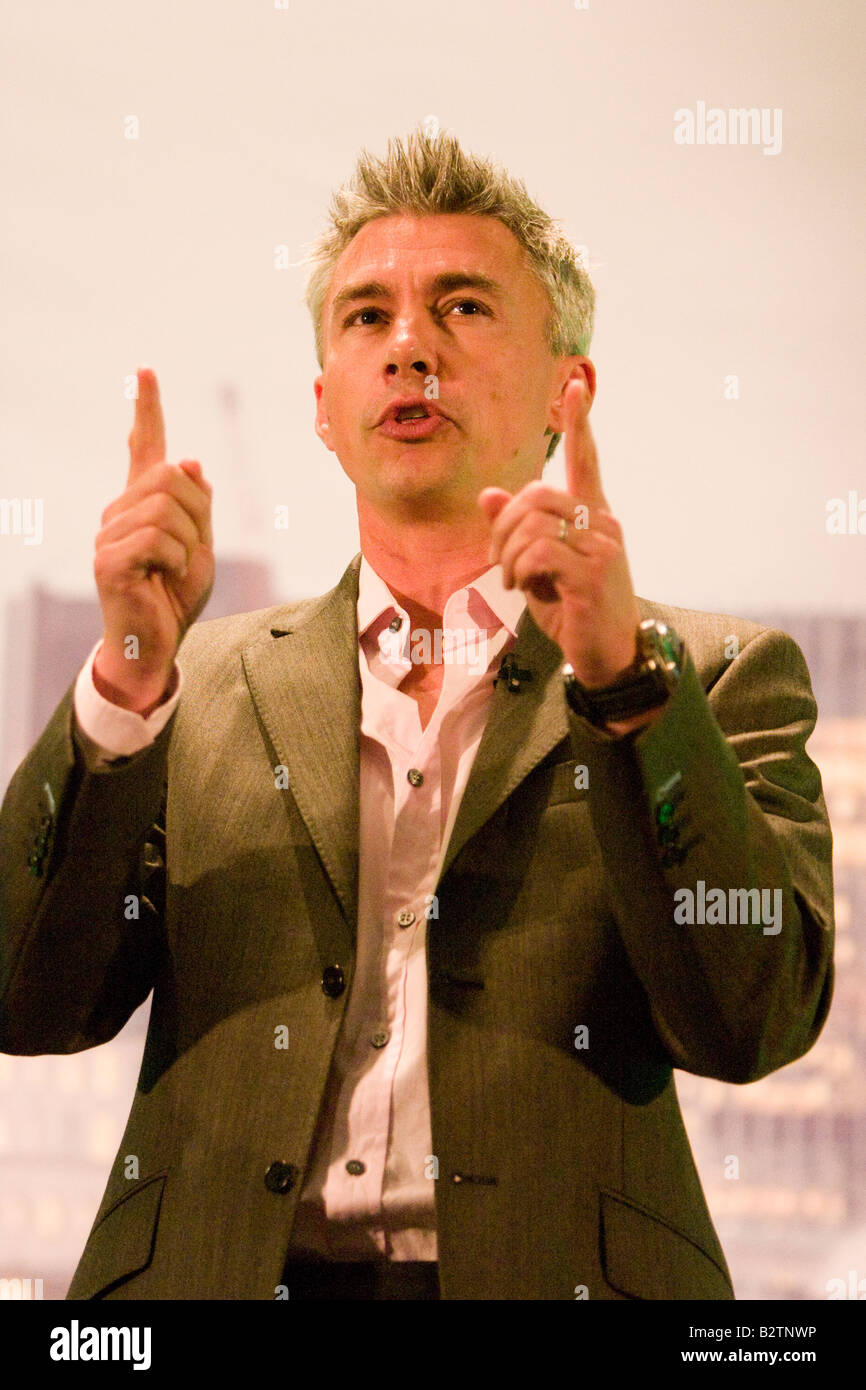 Retired triple jump world record holder Jonathan Edwards speaking about