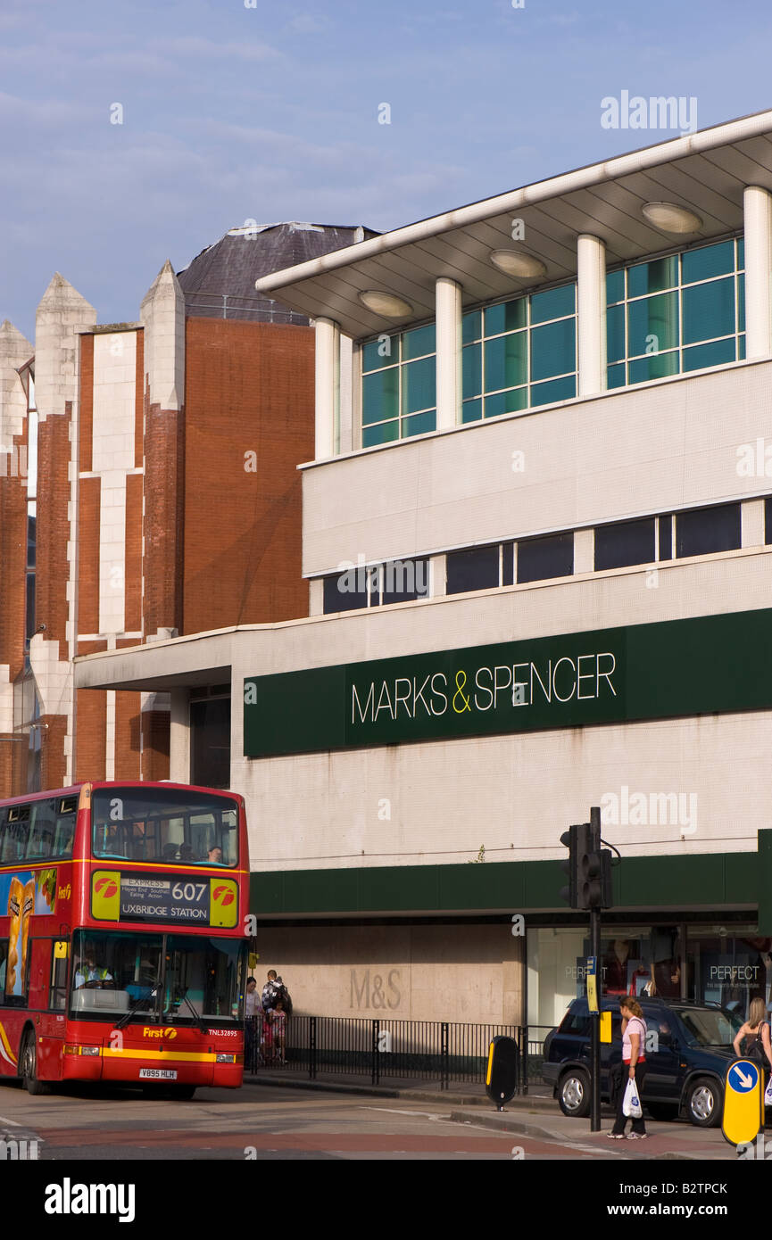 Marks And Spencer Store W5 Ealing London United Kingdom Stock Photo Alamy