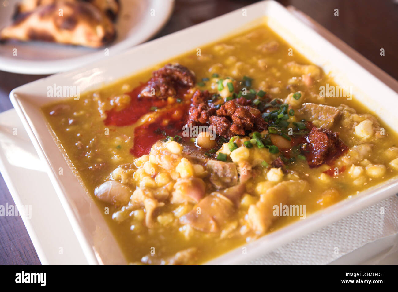 Locra, a typical dish found in Salta, in northern Argentina. Stock Photo