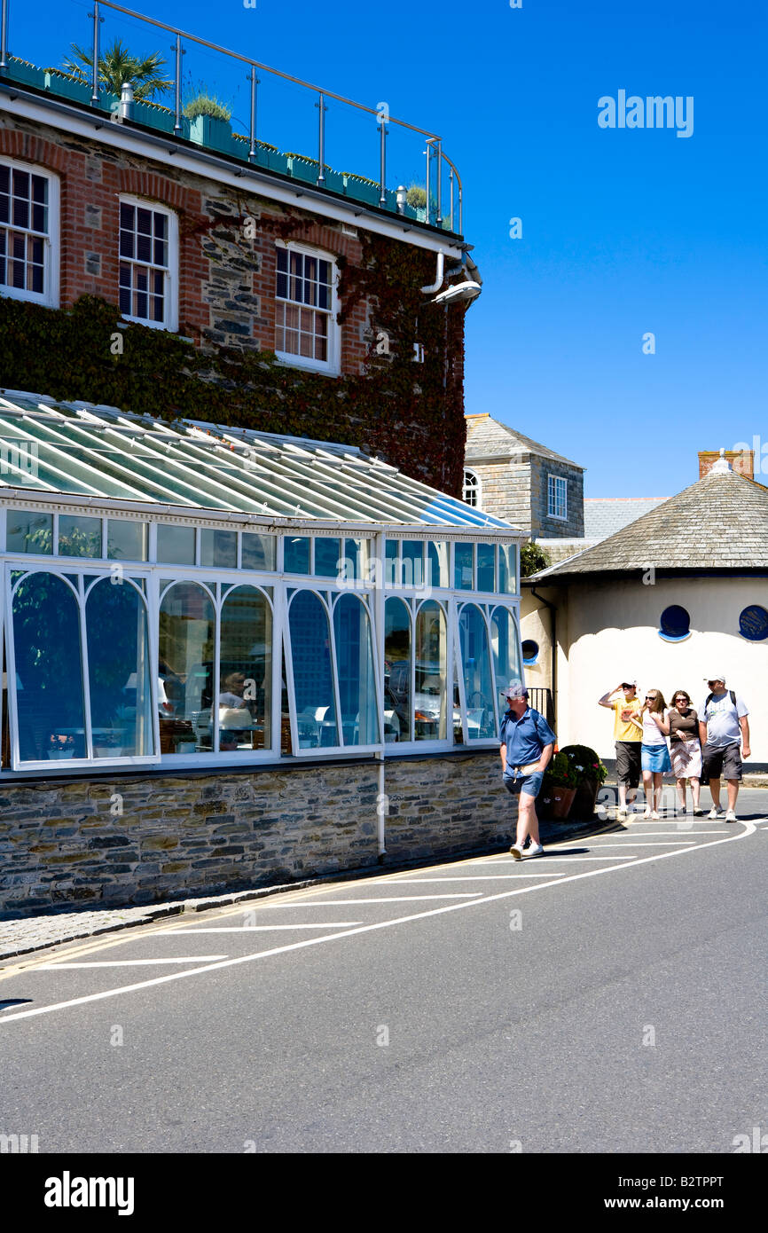 Rick Stein's Seafood Restaurant, Padstow, Cornwall Stock Photo