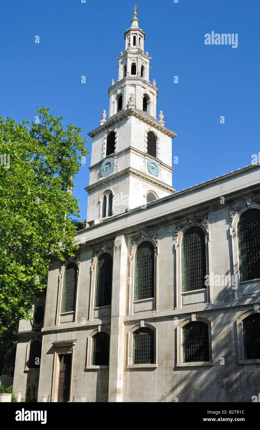 St Clement Dane's, The Strand, London Stock Photo Alamy