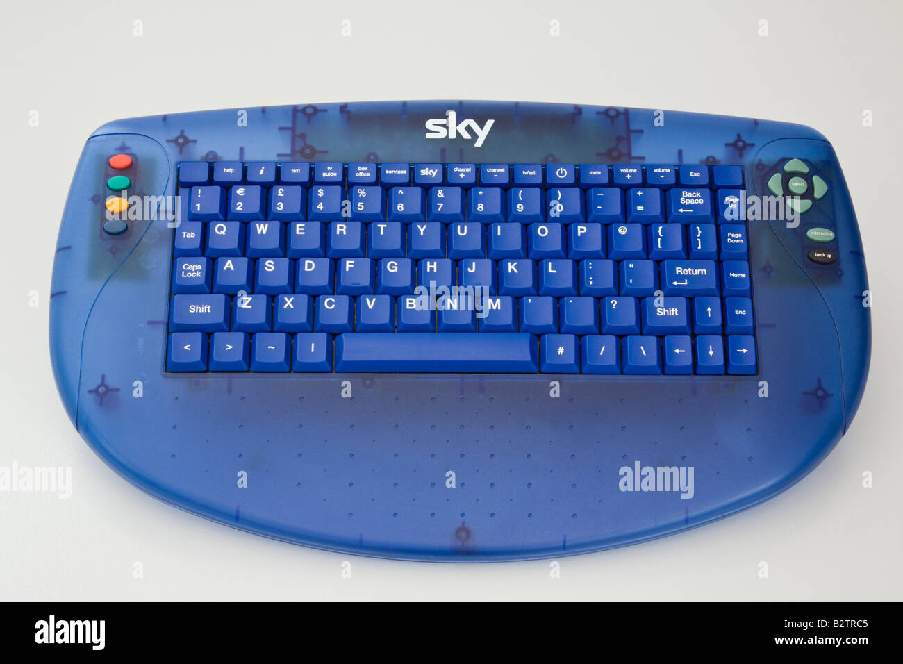 Sky TV digital keyboard Stock Photo