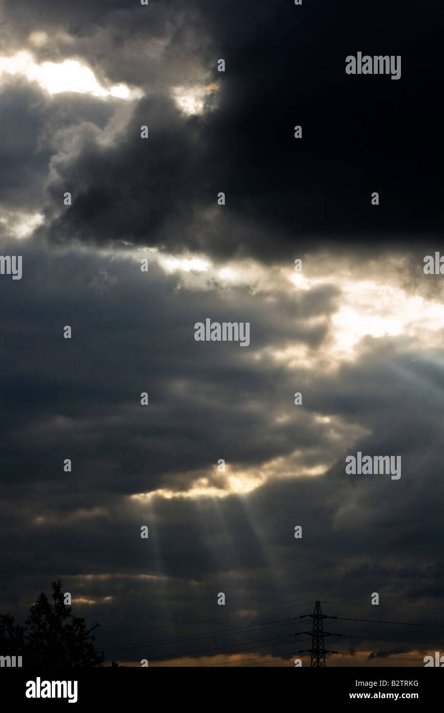 Sunshine on a cloudy day hi-res stock photography and images - Alamy