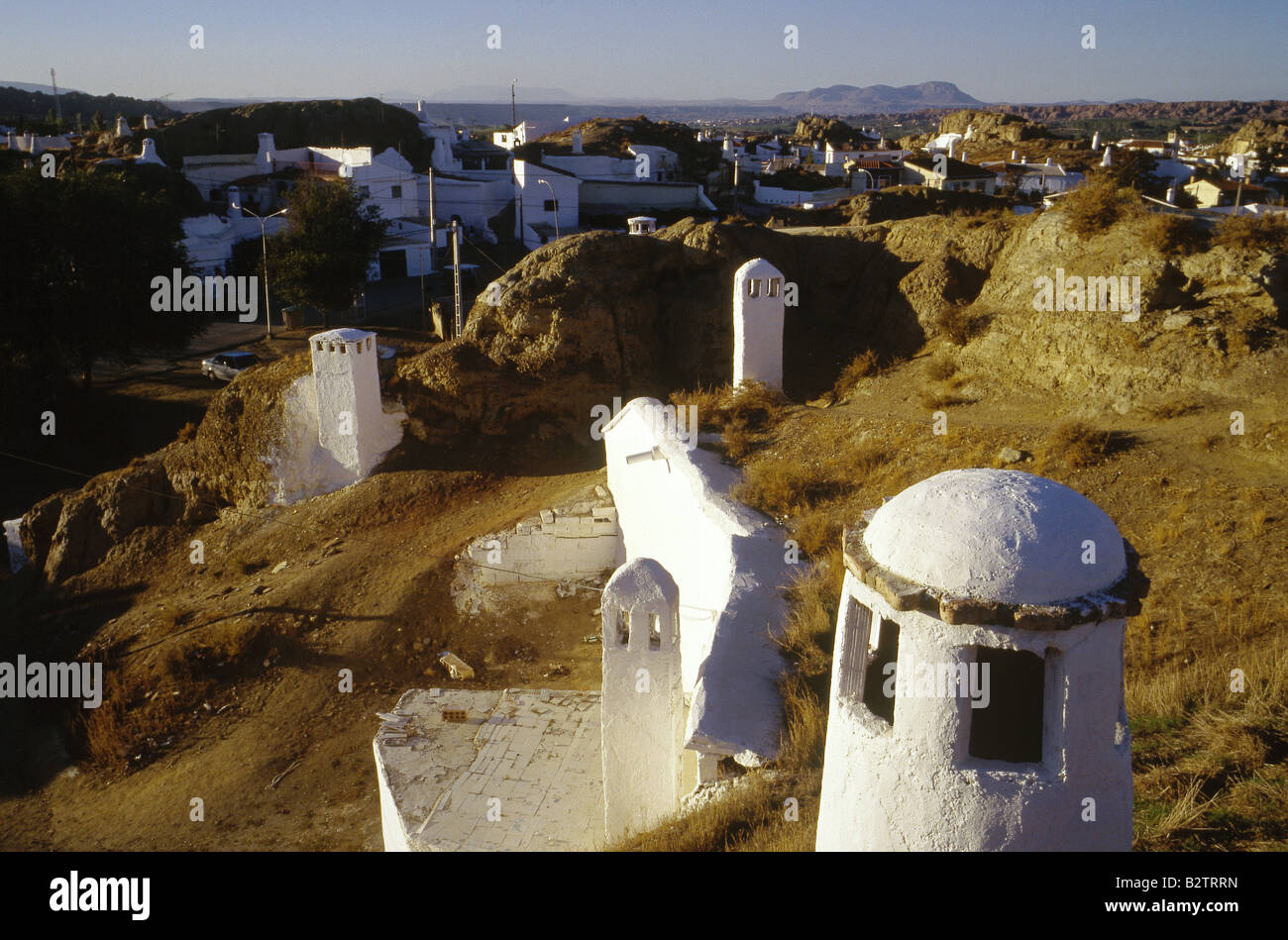 Moorish Rocks Historic Moorish settlement Cave district Houses carved from rocks ...