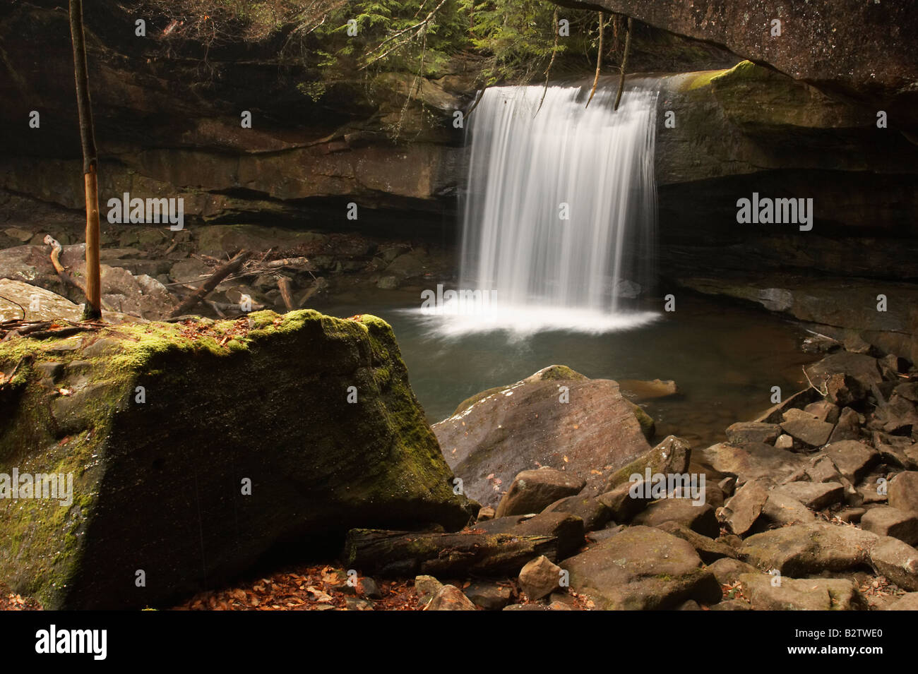 Dog Slaughter Falls in Southern Kentucky Stock Photo