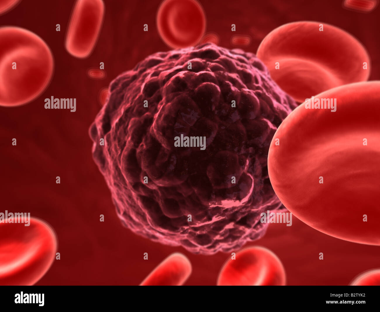cancer cell Stock Photo