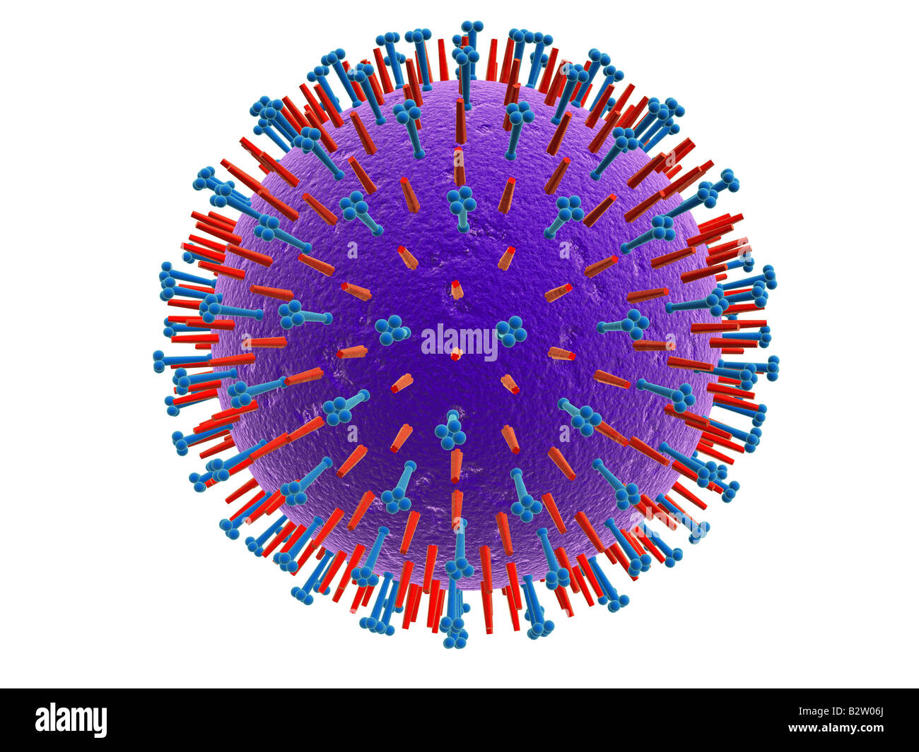 Influenza virus cell hi-res stock photography and images - Alamy