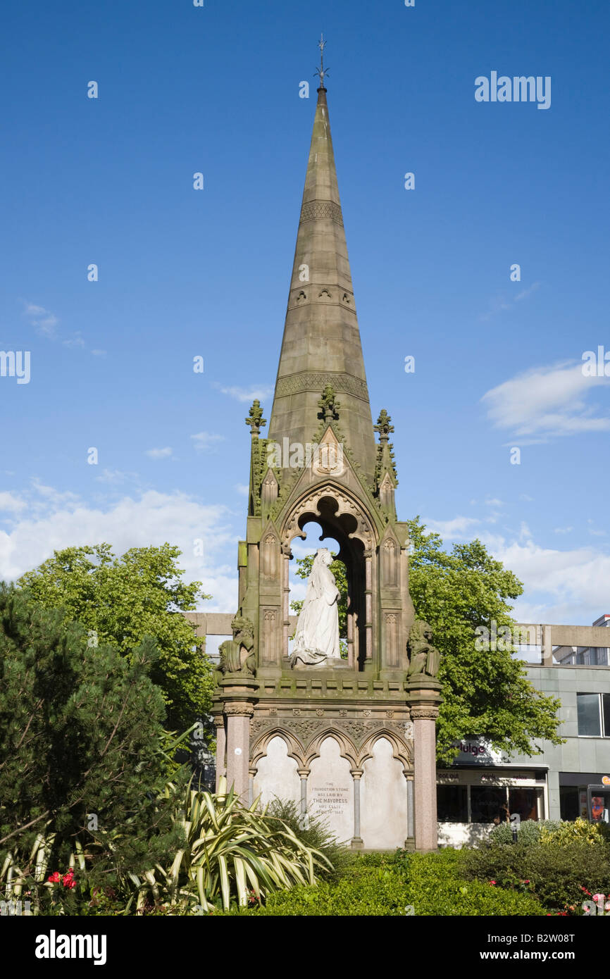 Harrogate Yorkshire England UK Jubilee monument statue of Queen