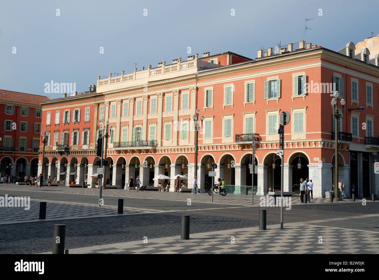 Place Masséna in Nice, France Stock Photo