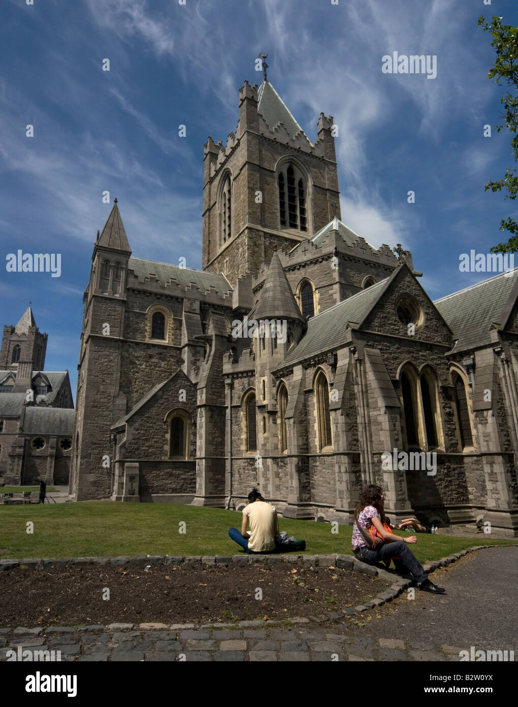 Christ Church Cathedral, Dublin, Ireland Stock Photo