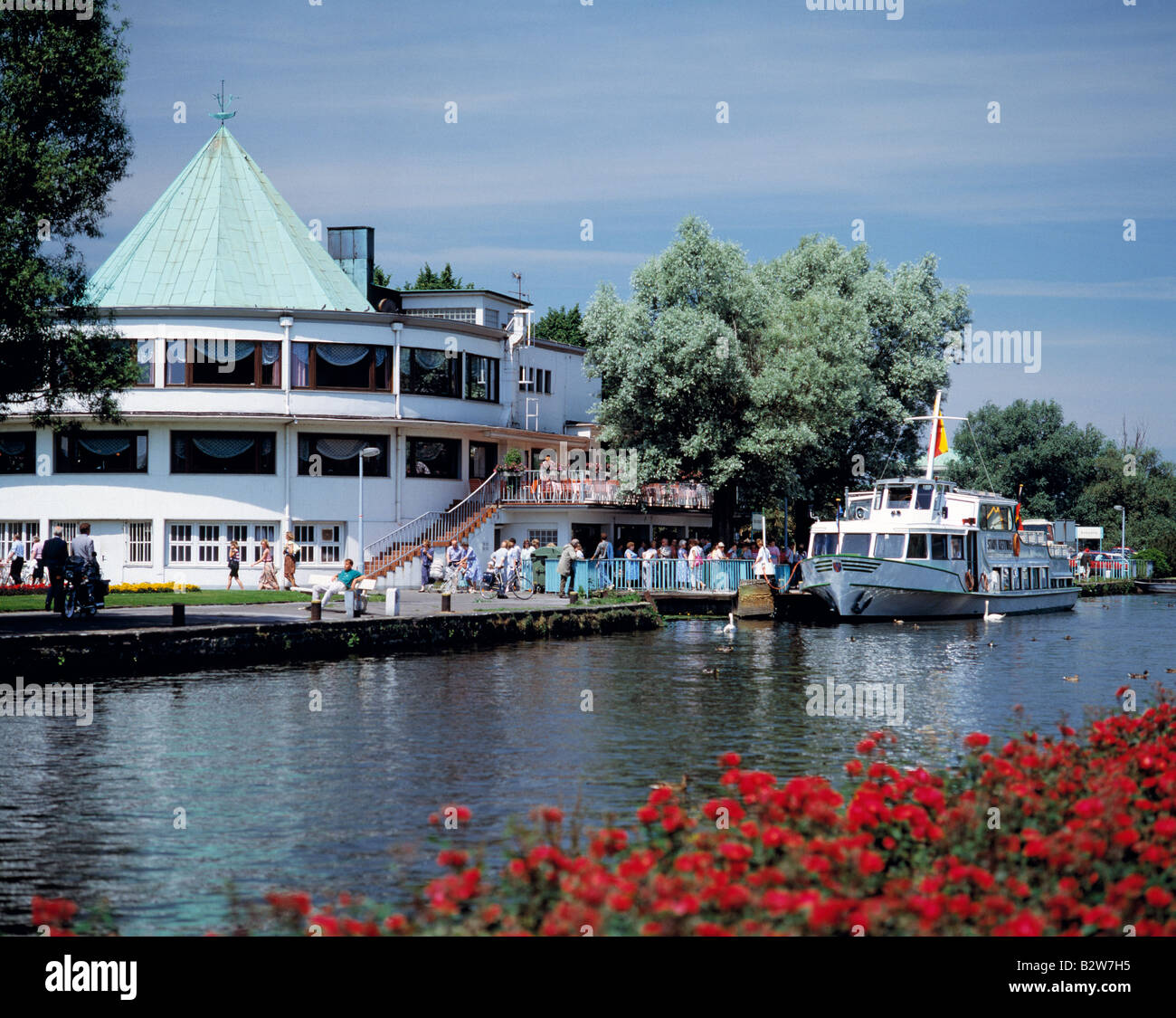 Wasserbahnhof in Muelheim an der Ruhr, Ruhrgebiet, NRW Stock Photo - Alamy