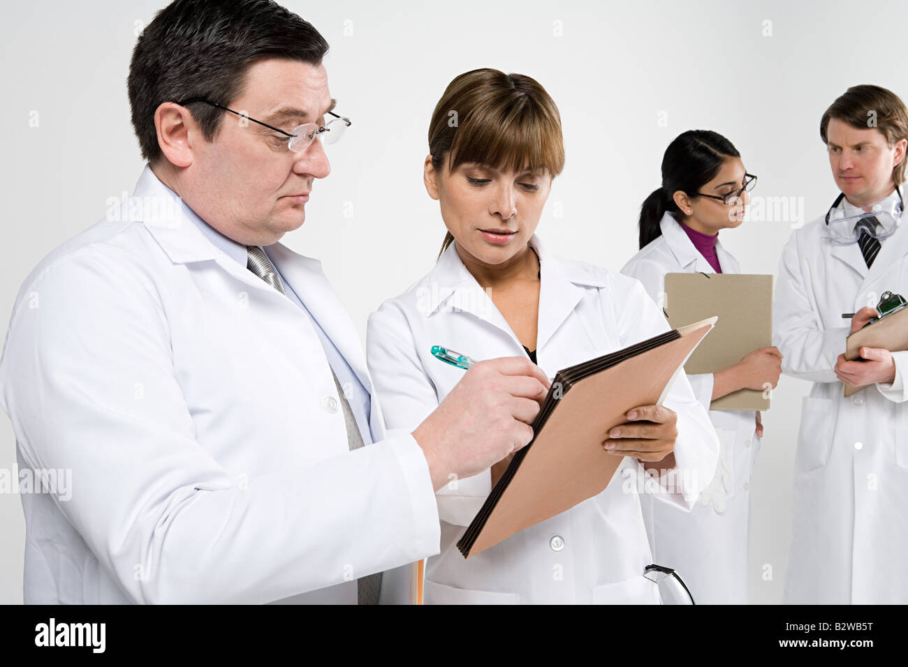 Scientists Stock Photo
