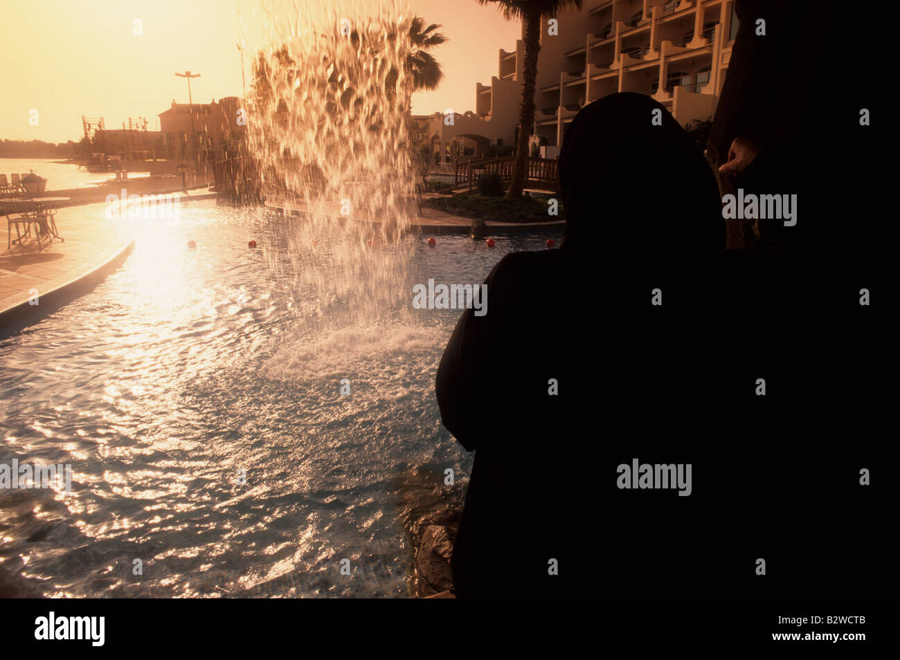 Saudi arabia man pool hi-res stock photography and images - Alamy