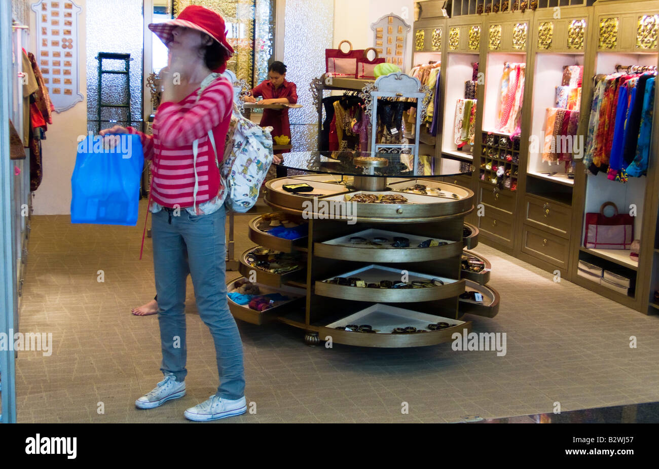 Duty free shops Tan Son Nhat airport Ho Chi Minh City Vietnam Stock Photo Alamy