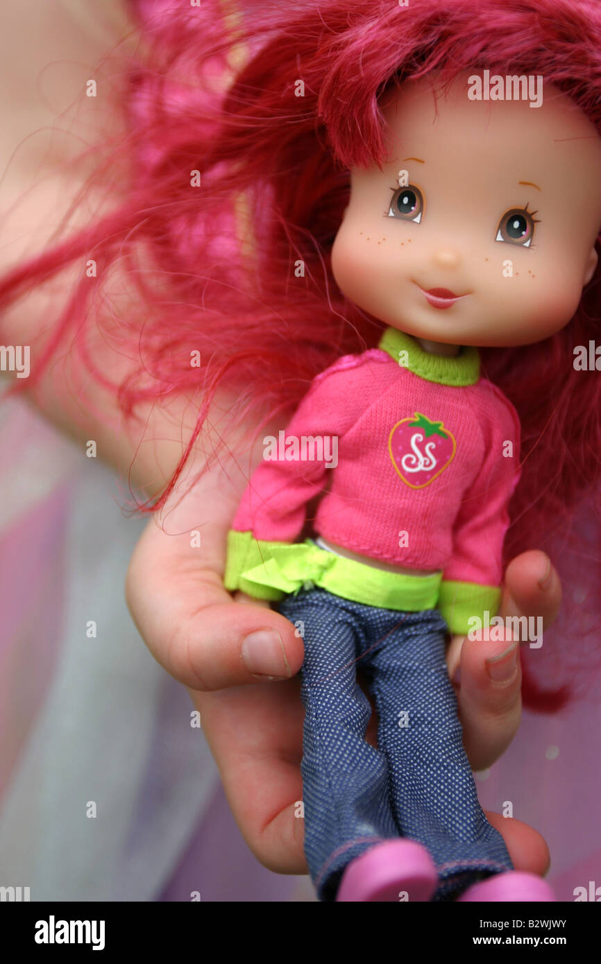 Strawberry Shortcake doll Stock Photo