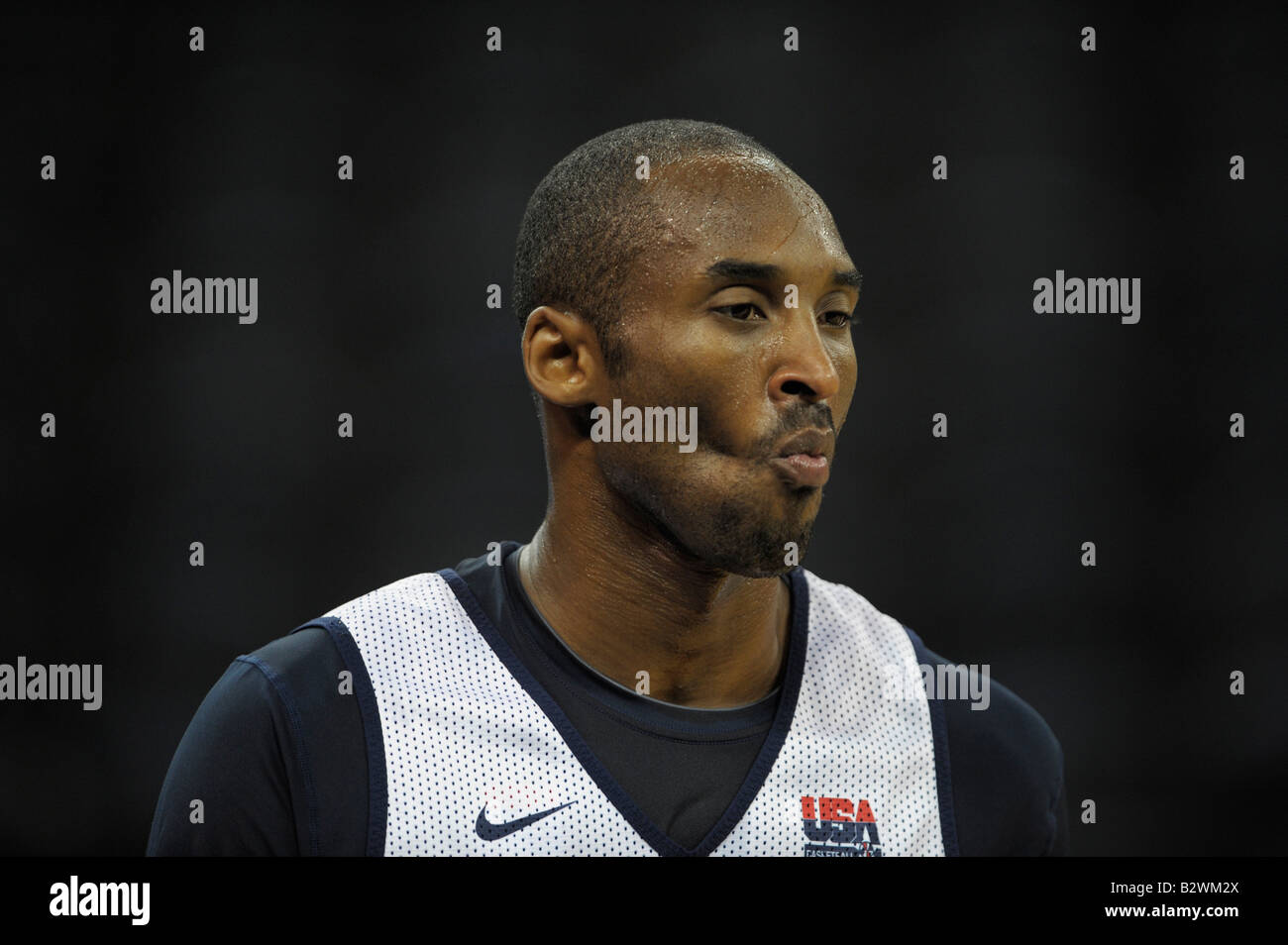U.S. men senior basketball team player Kobe Bryant Stock Photo