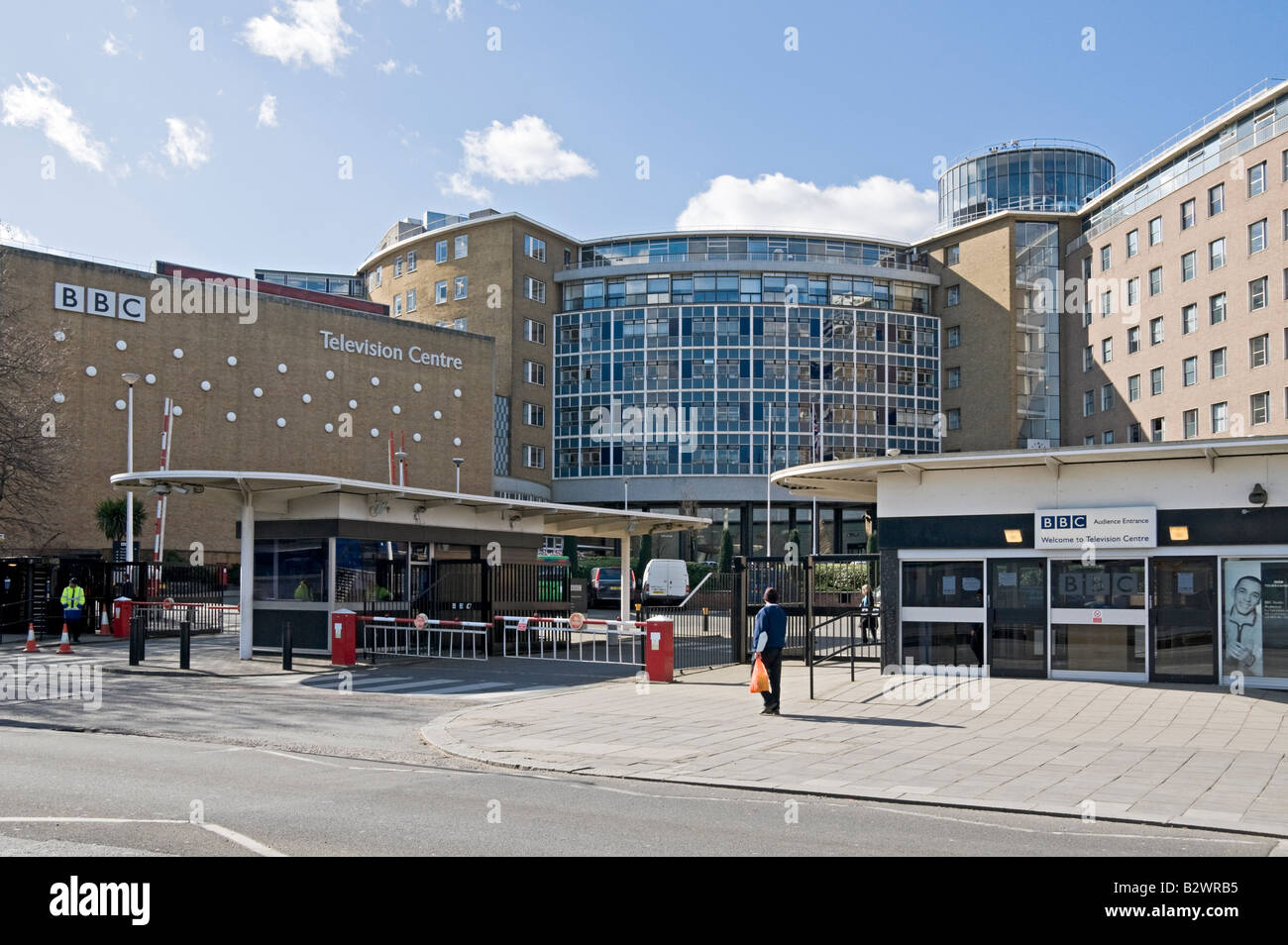 BBC Television Centre London UK Stock Photo