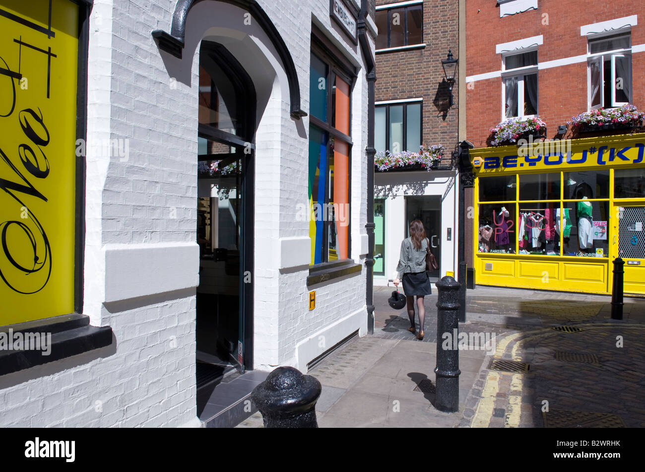 London Carnaby street shops Stock Photo Alamy