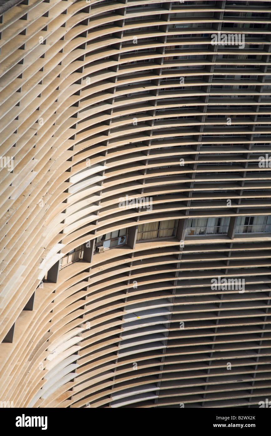 Edificio Copan designed by Oscar Niemeyer, Sao Paulo, Brazil Stock Photo