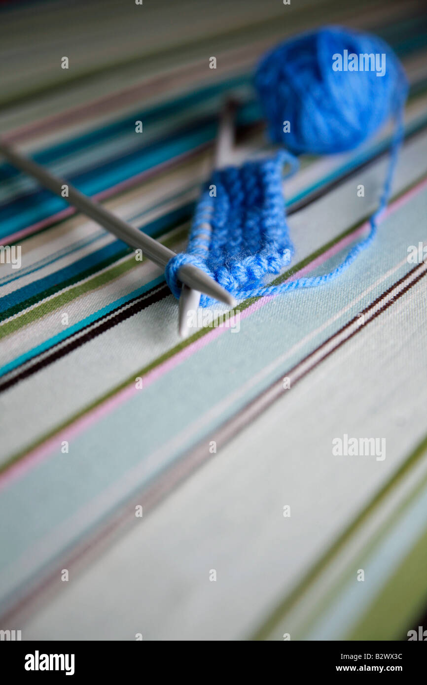 Knitting Stock Photo