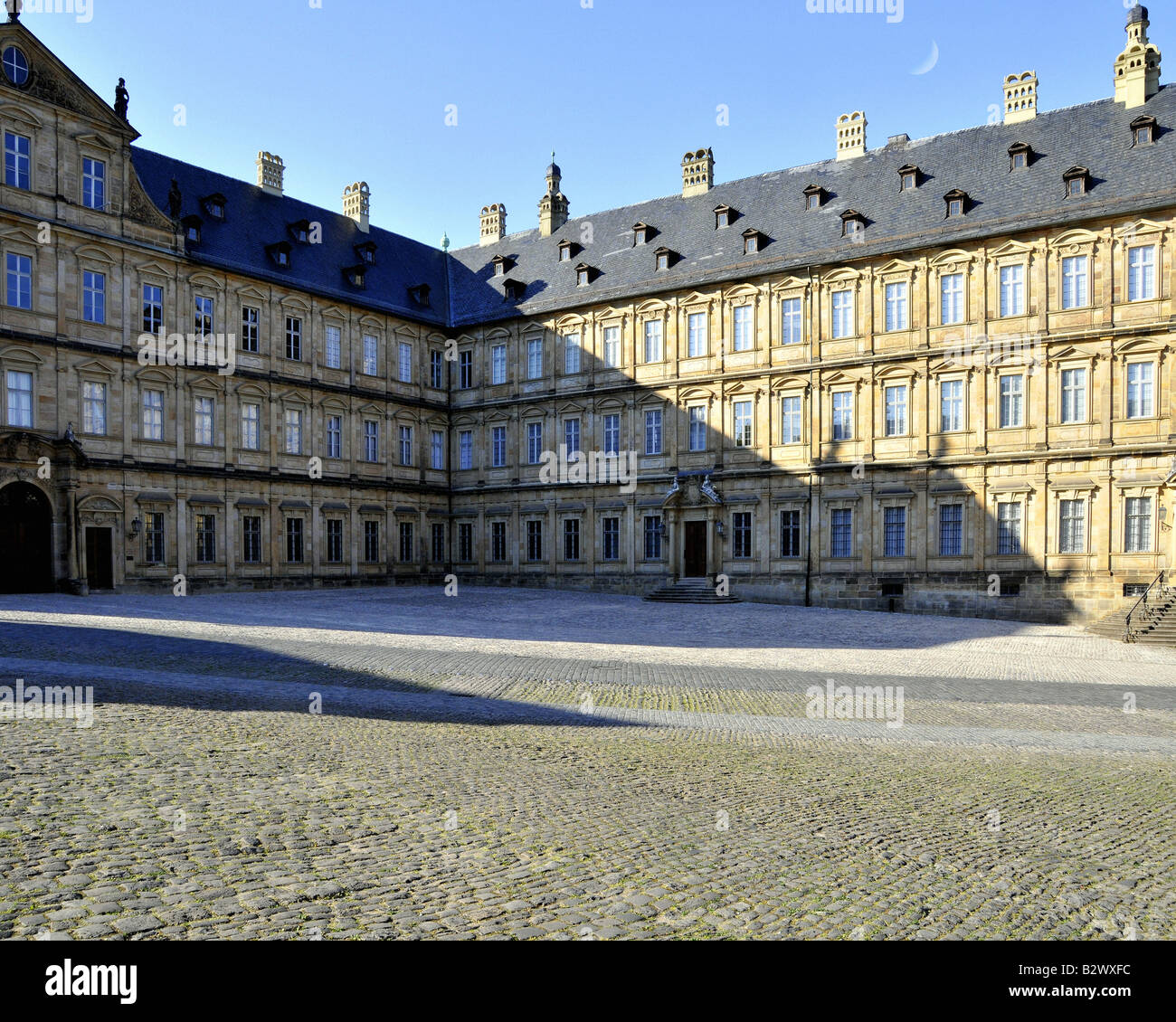 DE - BAVARIA: Neue Residenz at Bamberg Stock Photo