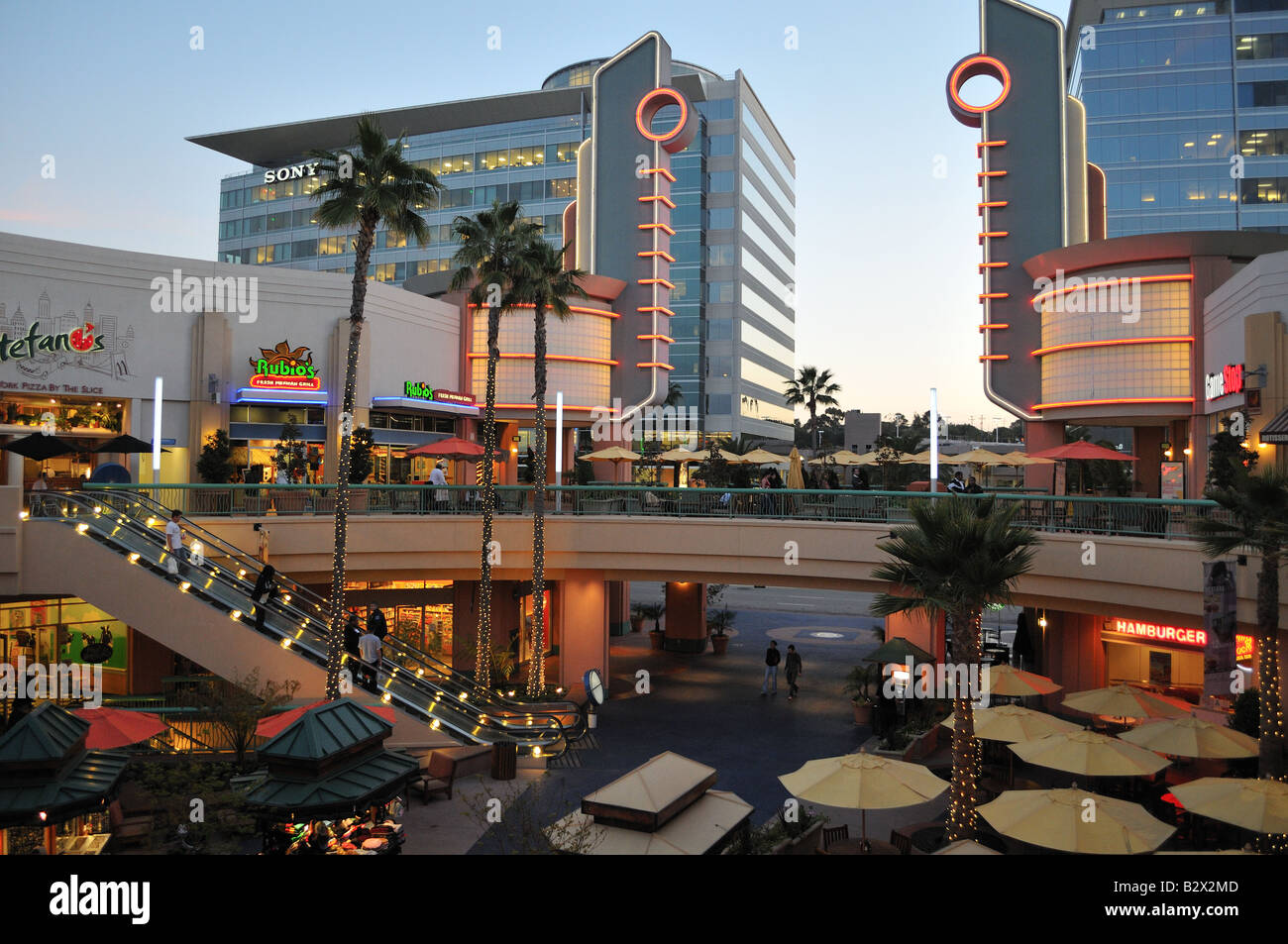 Popular shopping and entertainment center in Westchester, Los Angeles Stock Photo Alamy