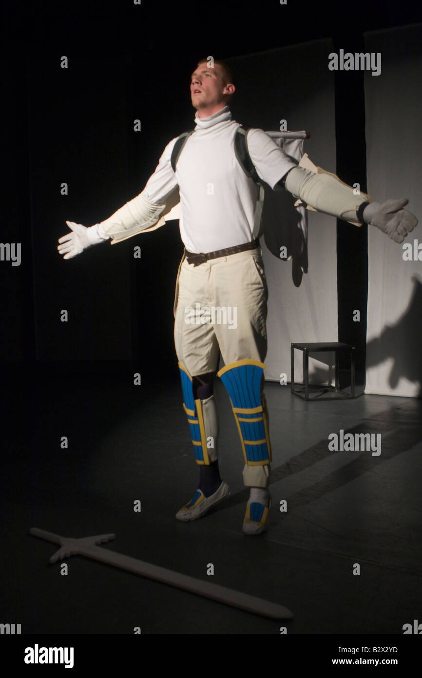 Dress rehearsal of a theatre production Stock Photo Alamy