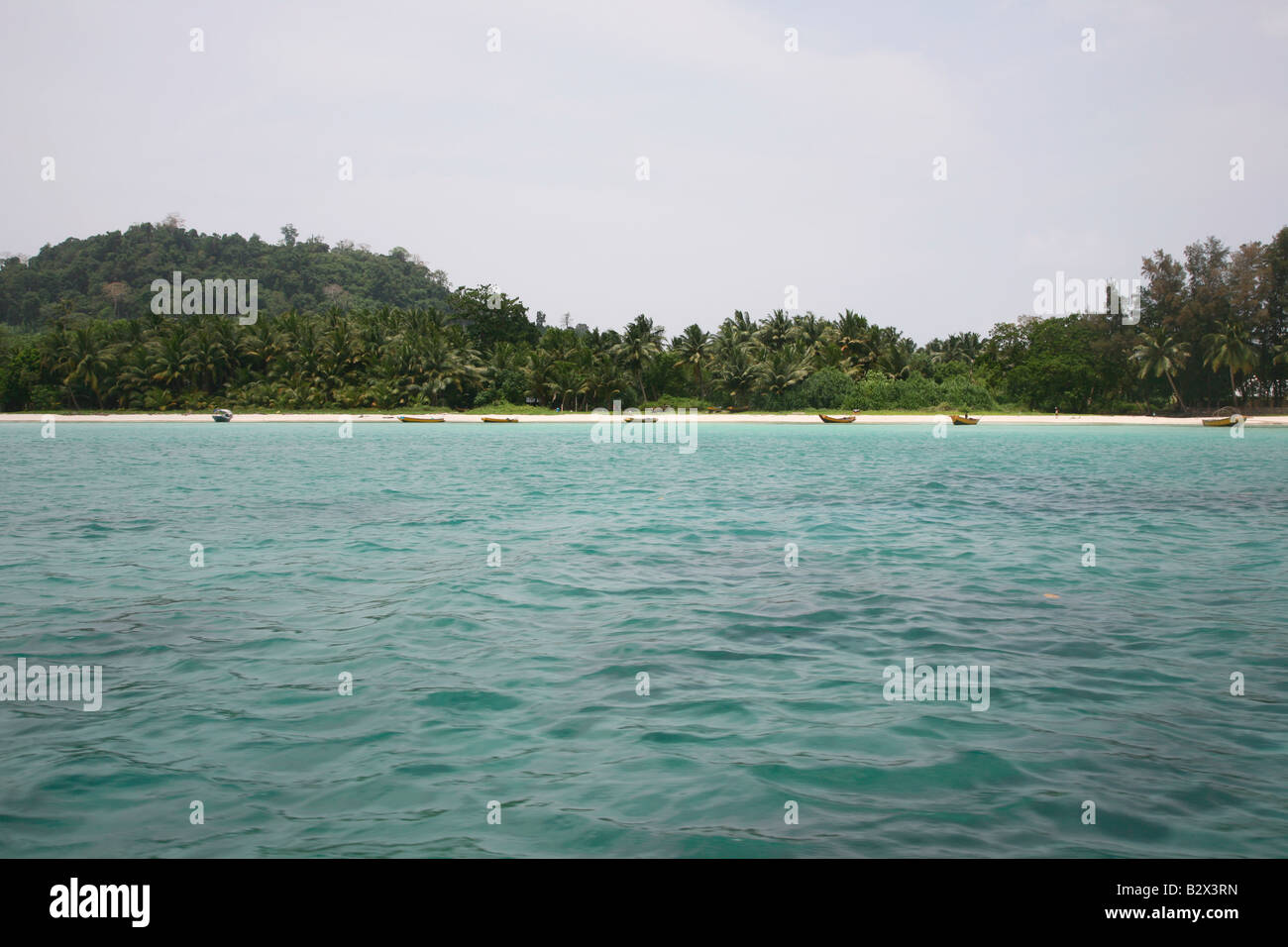 Blue water of Havelock island,Andaman,India Stock Photo Alamy