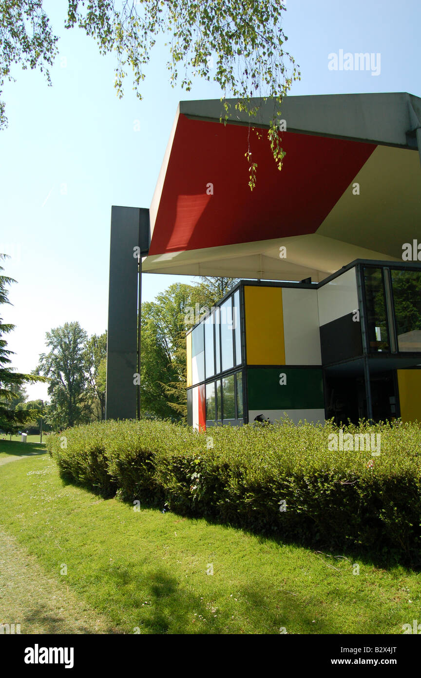 Heidi Weber Pavilion in Zurich Switzerland Stock Photo