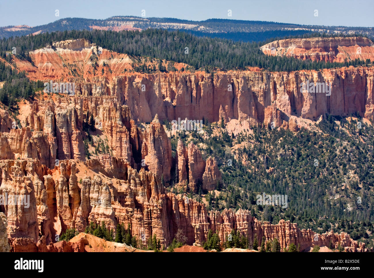 Bryce Canyon from Rainbow Point Stock Photo