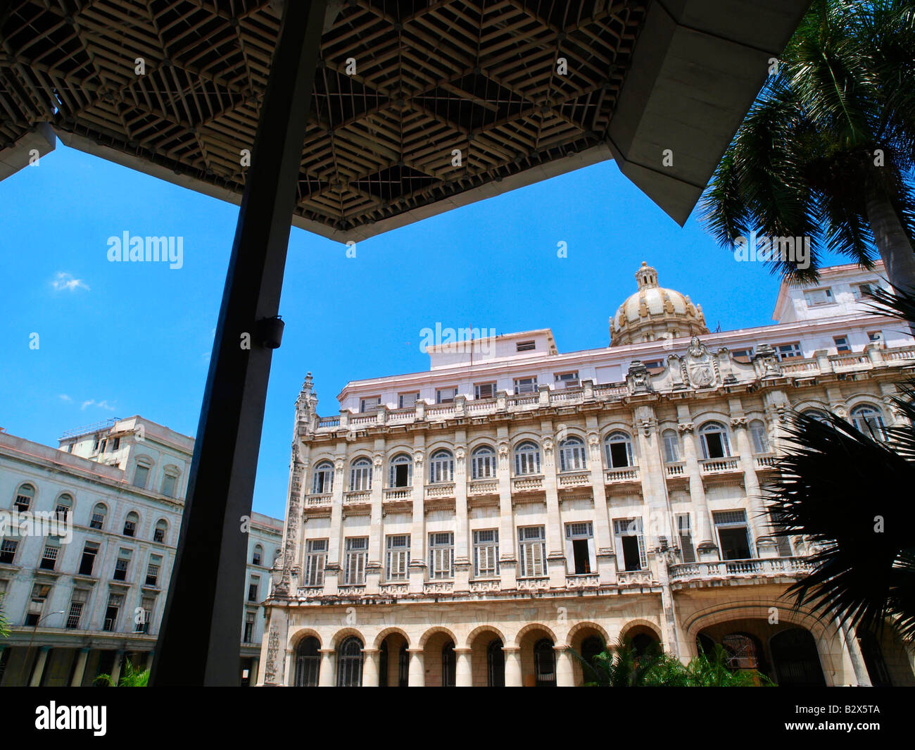 Havanna Vieja, old city, revolutionary museum, Granma Memorial Stock Photo