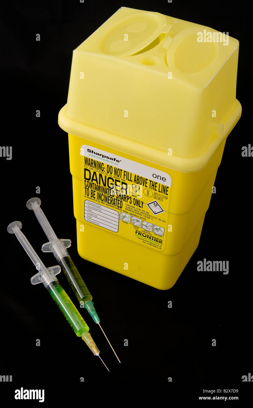 Sharps box hires stock photography and images Alamy