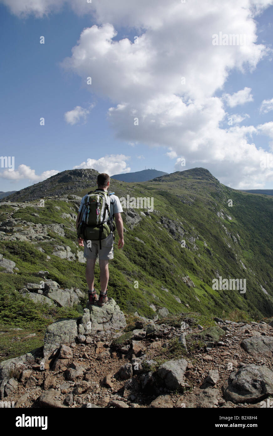 Appalachian Trail....Mount Washington in the White Mountains New Hampshire USA Stock Photo Alamy