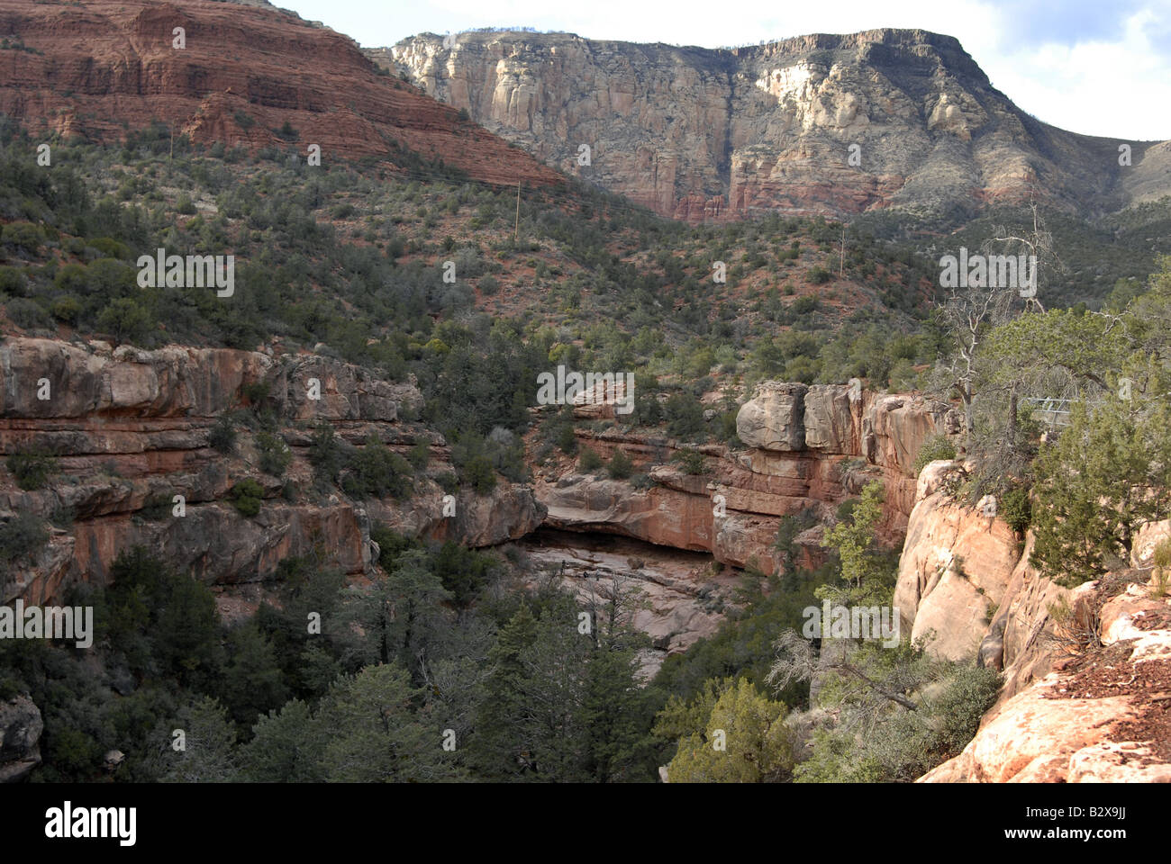 Oak Creek Canyon near Sedona Arizona Stock Photo Alamy