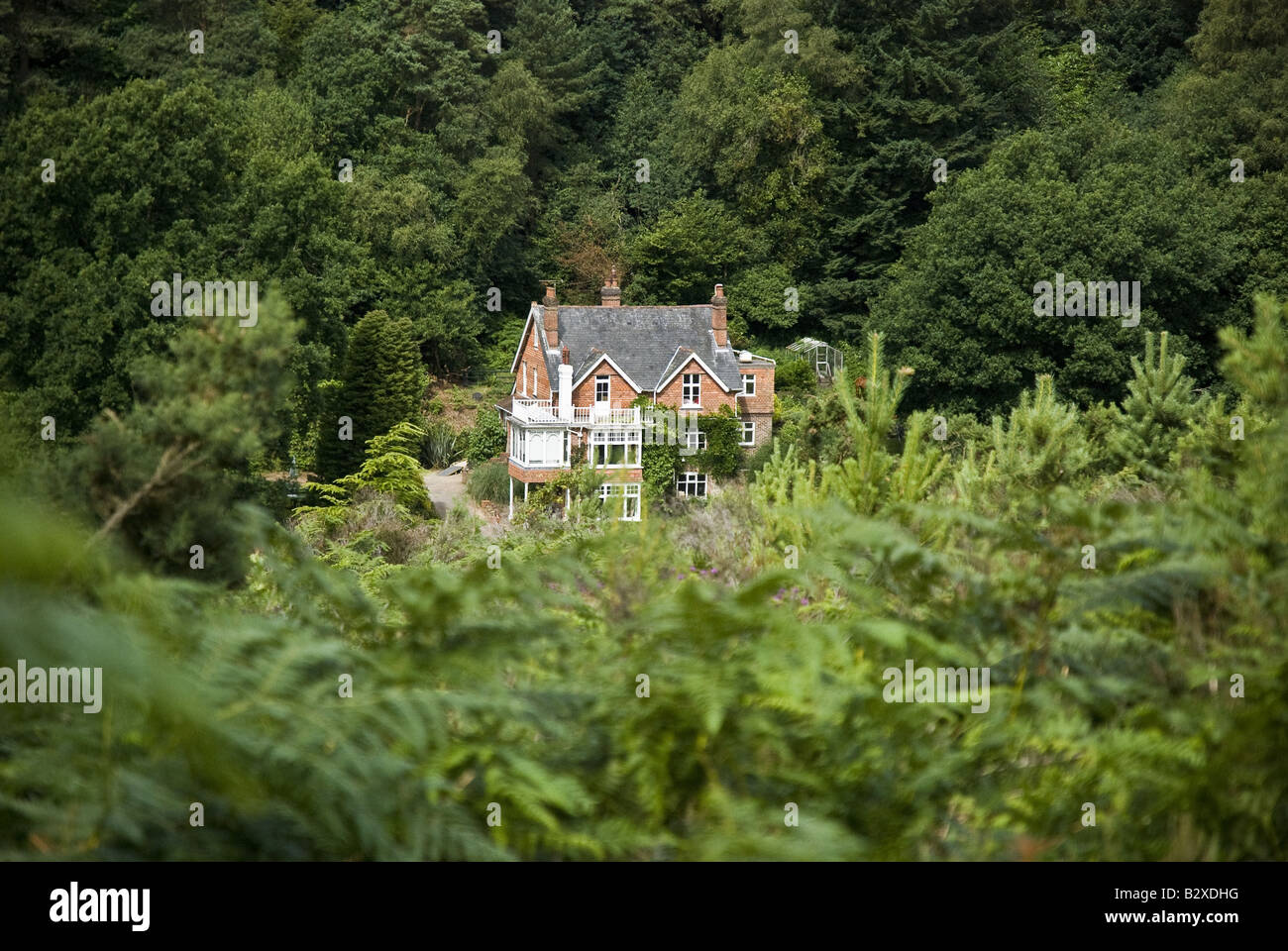 A manor house in the countryside near Haslemere, in Surrey England