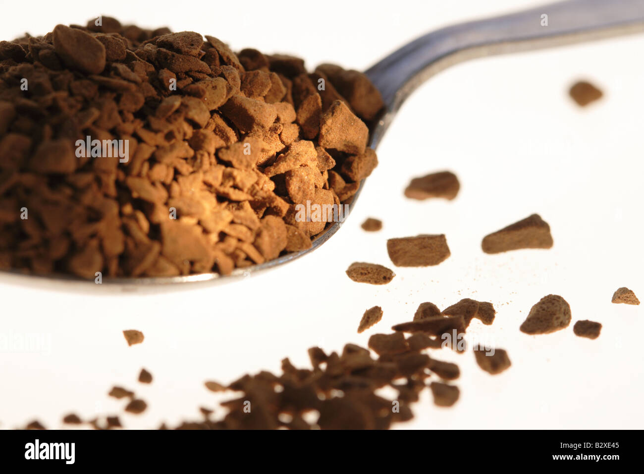 instant coffee granules Stock Photo Alamy