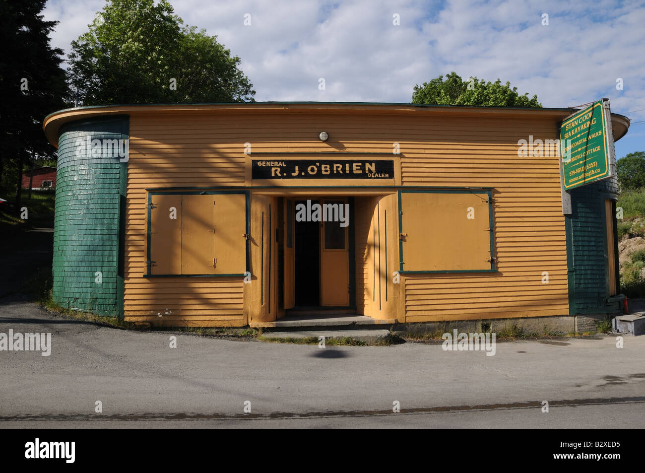 A heritage building in Cape Broyle, Newfoundland built in the early