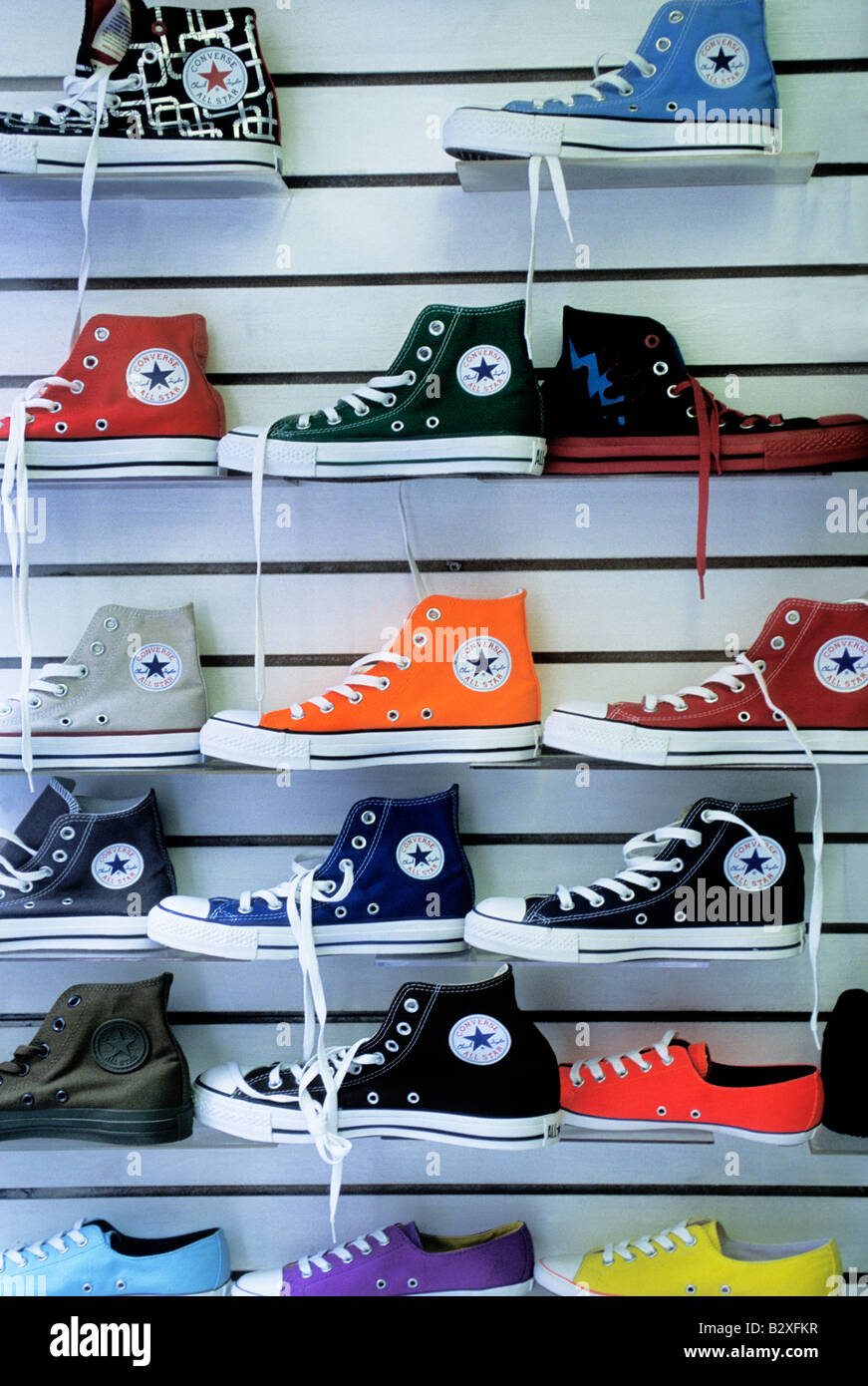 Sneaker display hires stock photography and images Alamy