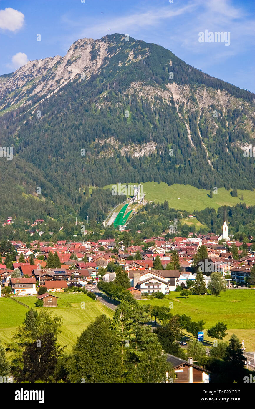 Oberstdorf, Allgäu Stock Photo Alamy